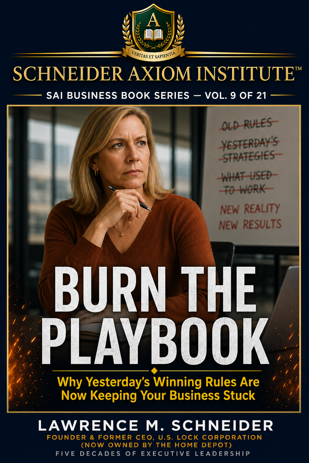 VOL 9 - BURN THE PLAYBOOK by Lawrence M. Schneider