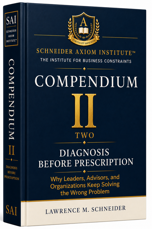 COMPENDIUM TWO - Diagnosis Before Prescription