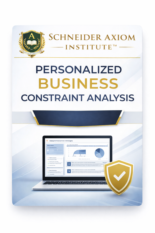 $89 Business Constraint Diagnostic