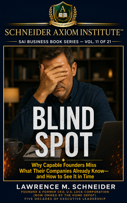 VOL 11 - BLIND SPOT by Lawrence M. Schneider