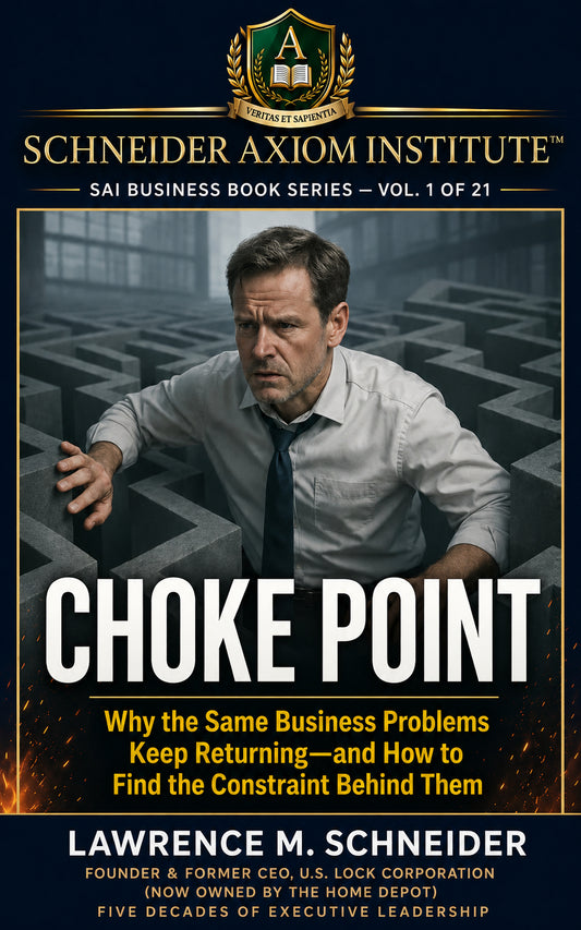 VOL 1 - CHOKE POINT by Lawrence M. Schneider