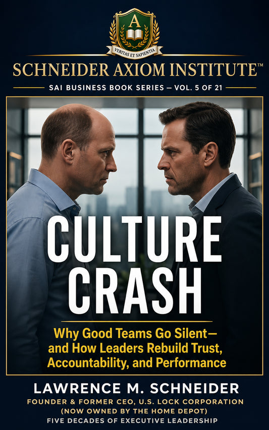 VOL 5 - CULTURE CRASH by Lawrence M. Schneider