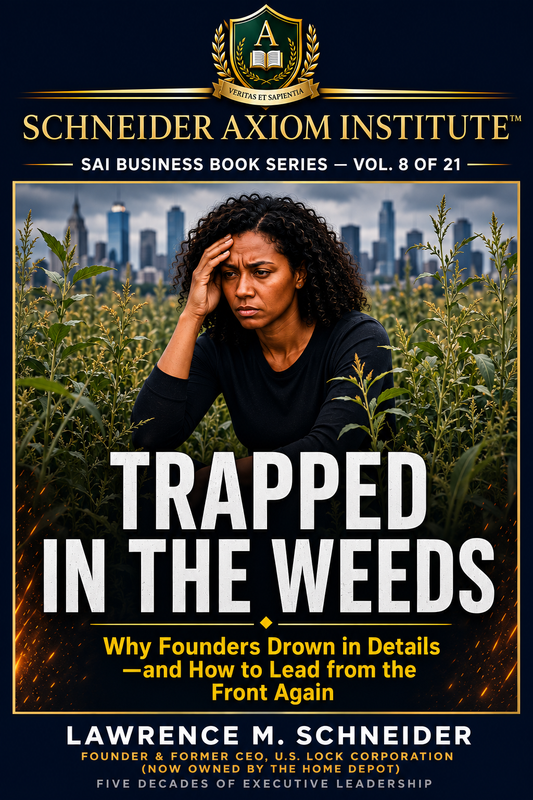 VOL 8 - TRAPPED IN THE WEEDS by Lawrence M. Schneider
