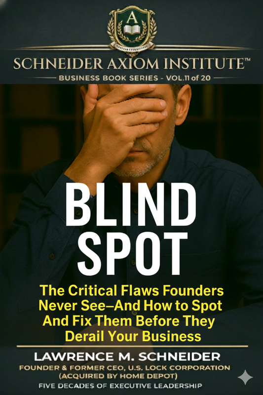 VOL 11 - BLIND SPOT by Lawrence M. Schneider