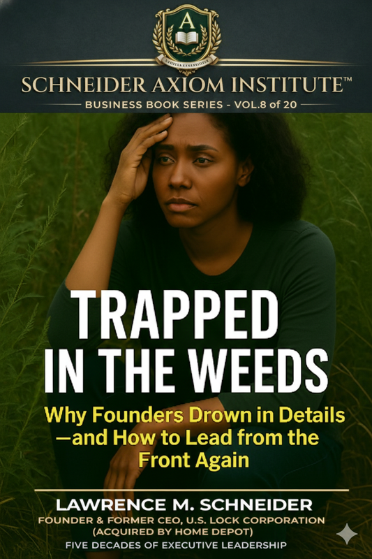VOL 8 - TRAPPED IN THE WEEDS by Lawrence M. Schneider